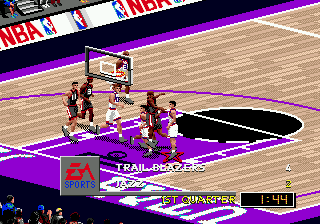 NBA Live '98 screenshot 5 for Sega Saturn